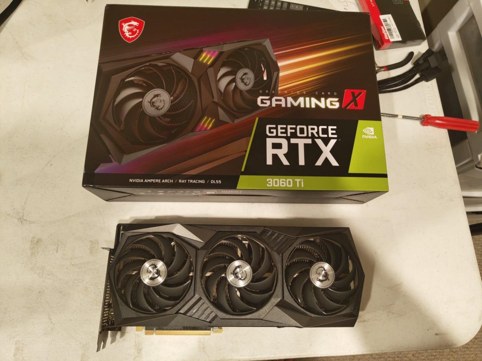 MSI GeForce RTX 3070 Ti GAMING X TRIO 8GB 7
